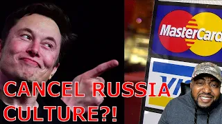 Mastercard And VISA Suspend Services In Russia As Elon Musk REFUSES To Censor Russian Media
