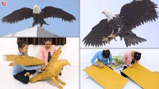 Eagle Making || Amazing Cardboard Ideas || DIY || Creative Room Decoration