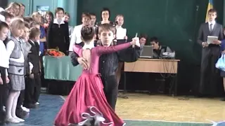 Бальные танцы - Полегаева Екатерина и Бережной Григорий