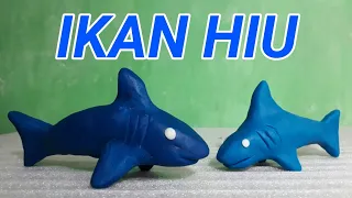 cara membuat ikan hiu plastisin | clay art