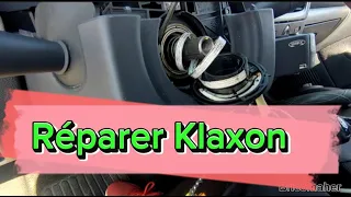 Problème klaxon | Panne difficile inhabituelle❗ Réparer Platine connecteur du klaxon | Nappe Airbag