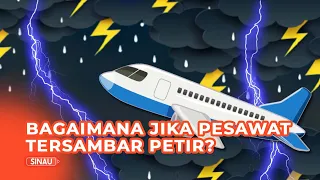 Bagaimana Jika Petir Menyambar Pesawat Terbang? Begini Penjelasannya