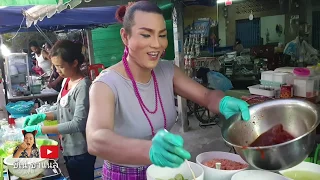 ป้ากบ ยำสามแซ่บ EP.41 🥗 English Sub.. เผ็ดไหมจ๊ะ ร้าหรือป่าว" ยำใส่ใจลูกค้า Thai Street Food