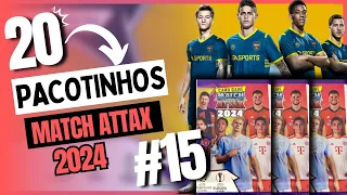 ABRINDO 20 PACOTINHOS MATCH ATTAX 2024 DE BANCA #15