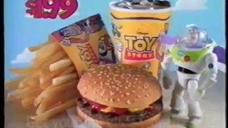 1995 Burger King "Toy Story" TV Commercial