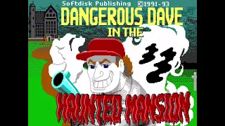 LONGPLAY: Dangerous Dave in the Haunted Mansion (1991) [MS-DOS]