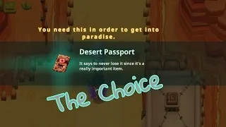 Desert Passport - The Choice (Both choice) | Guardian Tales