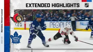 Ottawa Senators vs Toronto Maple Leafs preseason game 1, Sep 24, 2022 HIGHLIGHTS