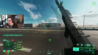 Shroud Destroying People IN Battlefield 2042