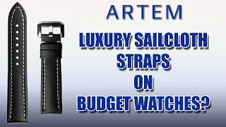 🔥ARTEM STRAPS Review | Luxury Sailcloth Straps on Budget Friendly Watches? | My Honest Thoughts 🔥