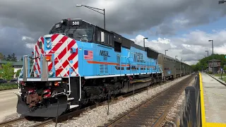 Metra Milwaukee District - West Action @ Wood Dale & River Grove (5/7/24)