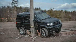 UAZ PATRIOT VS The Pole