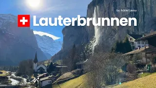 Lauterbrunnen, Switzerland - Sunny Walk In Beautiful Valley | Must-Visit Swiss Villages