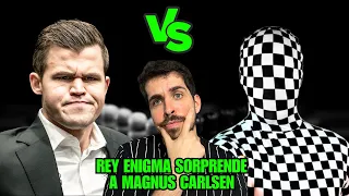 Magnus Carlsen VS Rey Enigma! (Reacción y Análisis de Ajedrez)