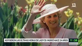 Lady Di  Así fueron las últimas horas de la princesa de Gales. Bienvenidos, Canal 13.