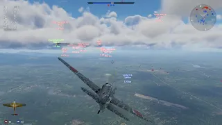 War Thunder; Ki-61-I hei; Better fighter than stats suggest; Air Arcade