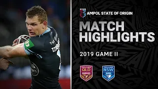 QLD Maroons v NSW Blues Match Highlights | Game II, 2019 | State of Origin | NRL