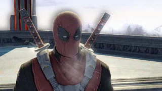 Deadpool's interactions in the game | Marvel: Ultimate Alliance 2