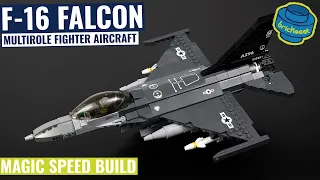 Multirole Fighter Aircraft  F-16C Falcon - Sluban B0891 (Speed Build Review)