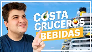 COSTA CRUCEROS: BEBIDAS 🛳️🍹¿TODO INCLUIDO? 😫