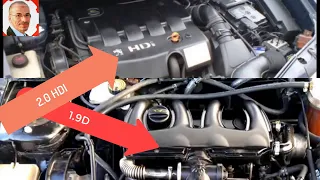 تغيير محرك من 2.0 hdi الى 1.9 ديزل عادى - Changer moteur de 2.0 HDI à 1.9 diesel