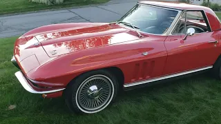 1966 Corvette Roadster, Exterior Walk Around Video