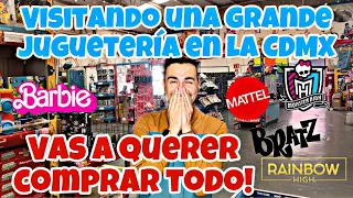 Visitando una enorme juguetería en la #cdmx #dolls #mattel #youtube #barbie #rainbowhigh #mga