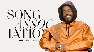 Luke James Sings Brandy and Music from New Album "to feel love/d" on Song Association | ELLE