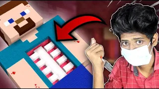 minecraft , but iam a DOCTOR (funny) - telugu