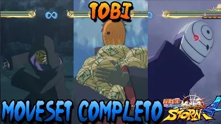 Naruto Storm 4: All Tobi Movesets (Masked): Masked Man + Akatsuki + Rinnegan