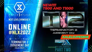 **ALL NEW** TERMINATOR 2 Statues T800 and T1000 revealed at the Prime 1 Next Level Showcase X Part 2