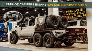 Patriot Campers 6x6 Toyota Land Cruiser Build  | LC79 Walkaround