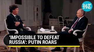 Putin Warns West In Rare Interview To U.S. Journalist; 'Smashes' Kyiv's Aim To Win Russia's War