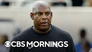 Michigan State University football coach Mel Tucker suspended after sexual harassment claims