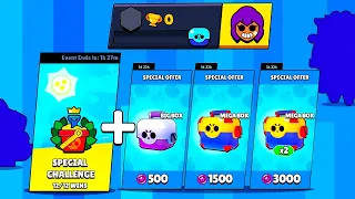 0 TROPHY Account in SPECIAL CHALLENGE + Box Opening - Brawl Stars