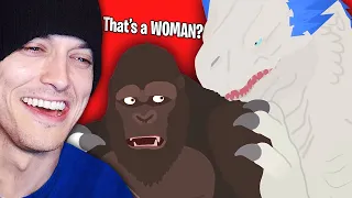 Shimo is a Female? Godzilla x Kong Meme (Reaction)