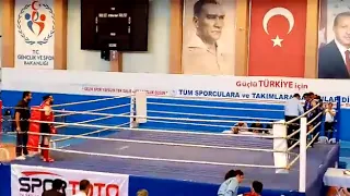 75 kg muaythai  türkiye şampiyonası çeyrek final