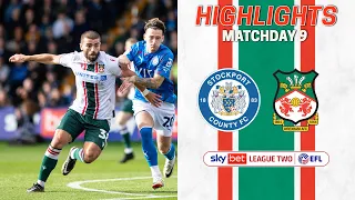 HIGHLIGHTS | Stockport County vs Wrexham AFC