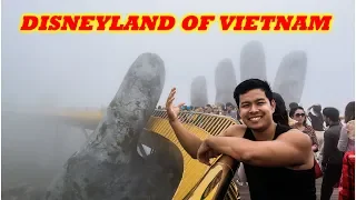 Ba Na Hills GOLDEN BRIDGE in Da Nang | The Disneyland of VIETNAM?!
