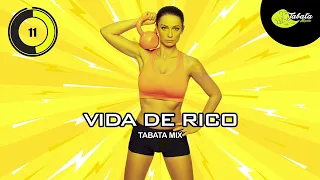 Tabata Music - Vida De Rico (Tabata Mix) w/ Tabata Timer