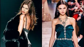 Italy&Spain Supermodels: Bianca Balti&Blanca Padilla catwalk collection