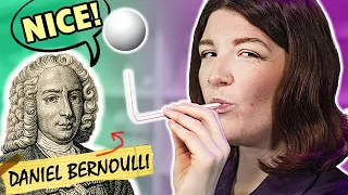 Bernoulli’s Principle explained with fun, easy experiment #stem
