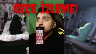 GECE BU VİDEOYU İZLEME! ( Korku videoları izledim )