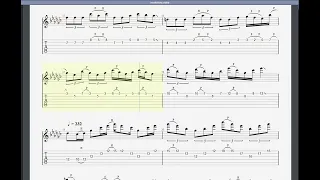 Yngwie Malmsteen - Motherless Child Solo Tab