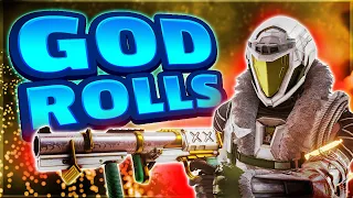 Chasing The Ultimate God Roll Weapons In Destiny 2! 🎯