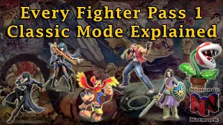 Every Fighter Pass 1 Fighter Classic Mode Explained Super Smash Bros Ultimate