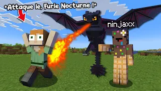 J'ai survécu 24H dans un Minecraft remplie de Dragon..