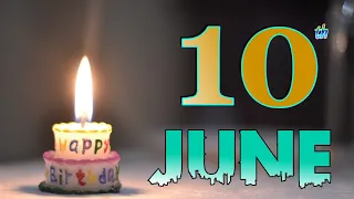 🎉10 June birthday status💐| 10 June happy birthday status🥳| 10 June birthday wishes🎁