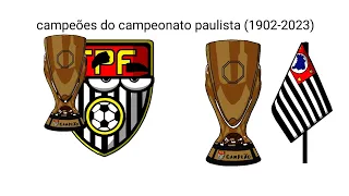 campeões do Campeonato Paulista (1902-2023)