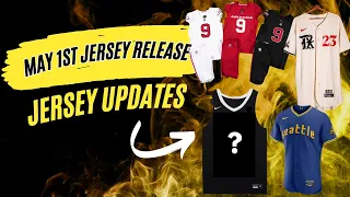 MAY 1ST RELEASE DATE? Jersey Updates for April 2023 | MLB, NFL, NBA Jerseys |